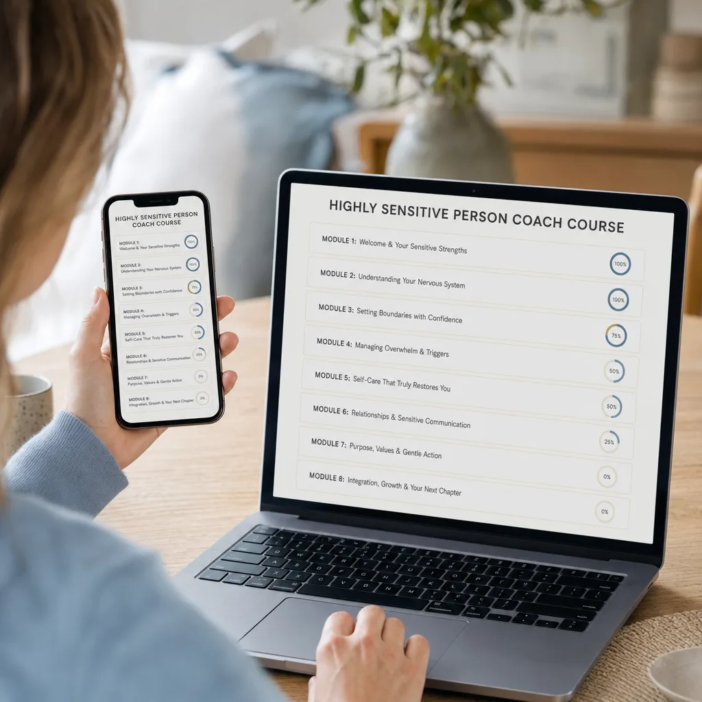 The complete course: 8 modules and 42 lessons in the Aurel platform