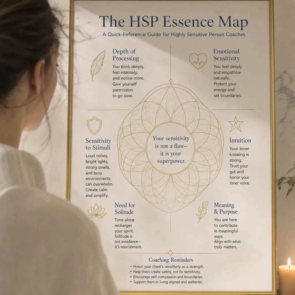 Highly Sensitive Person Coach reference guides